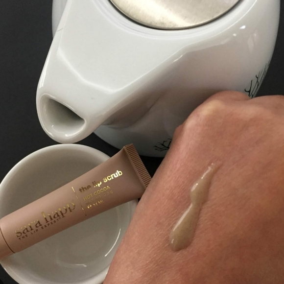 HOT COCOA Sara Happ DISCONTINUED The Lip Scrub NWOBOX - Picture 3 of 7